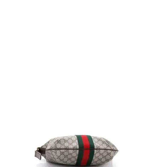 Gucci Ophidia Half Moon Hobo Gg Coated #244247G13B - Picture 4 of 6